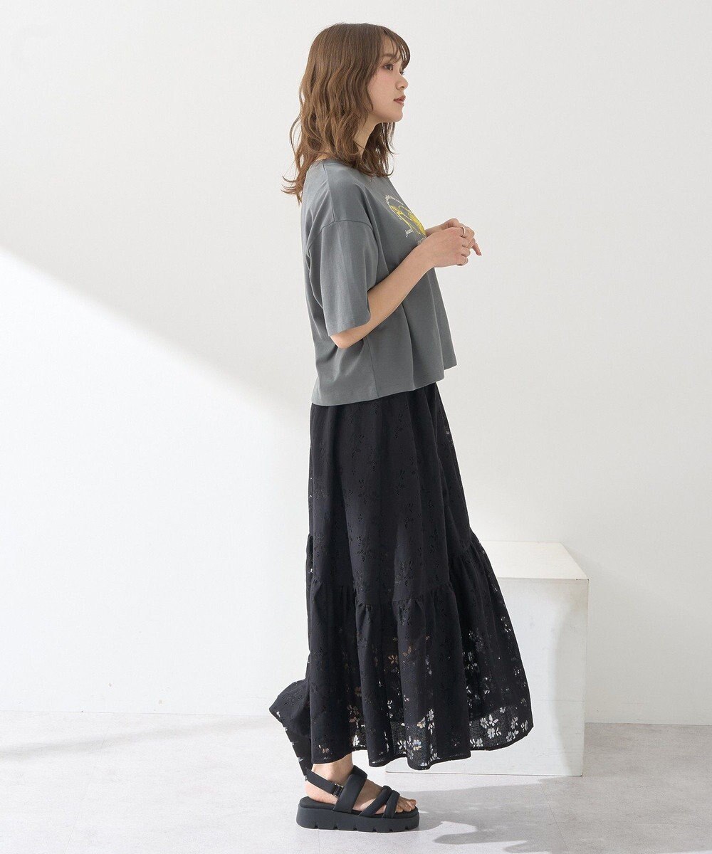 earth music&ecology 【接触冷感/洗濯機可】ＦＲＵＩＴＳ　ＤＥ　ＳＡＩＳＯＮショートＴ 