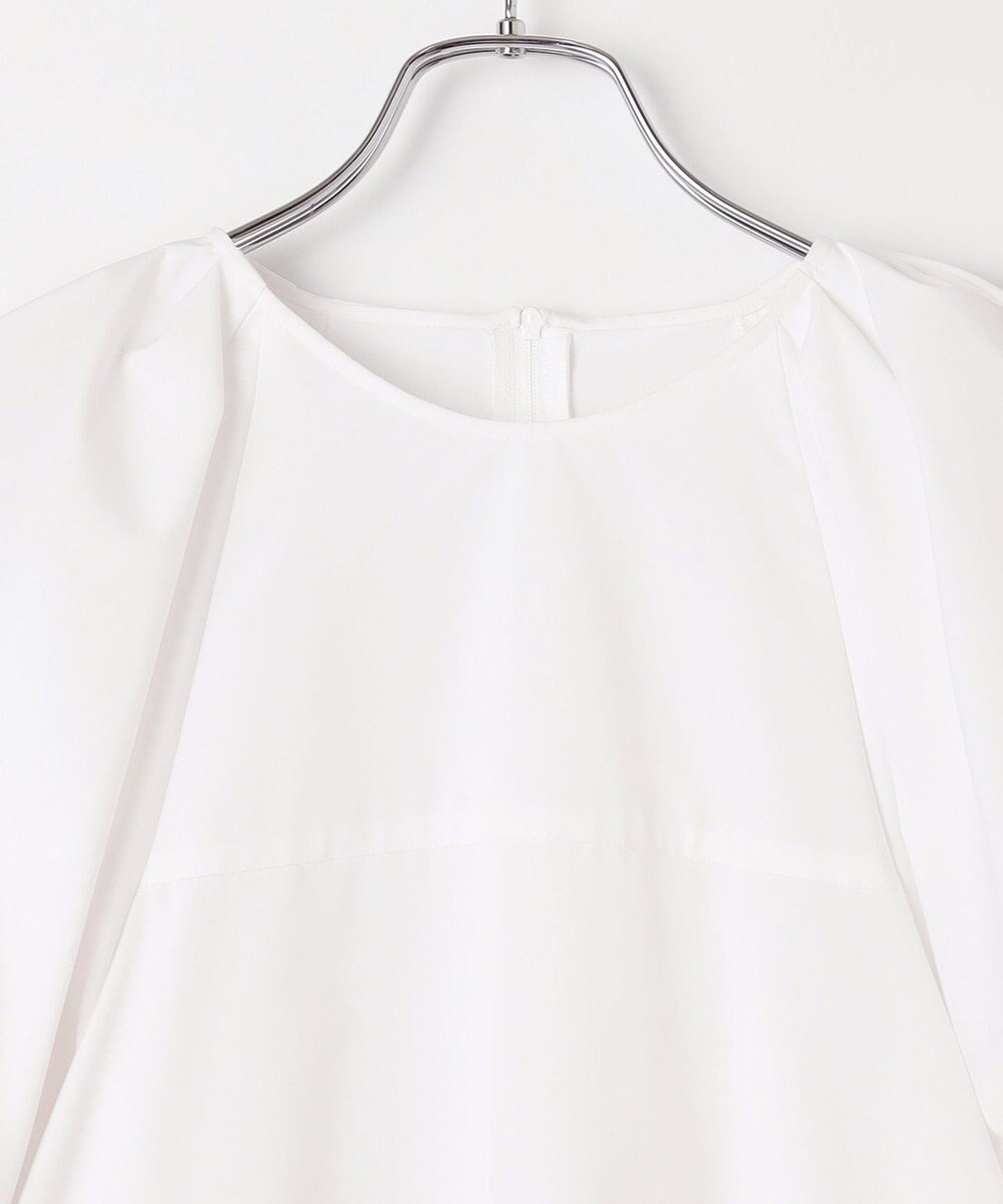 #Newans サークルスリーブAラインブラウス 