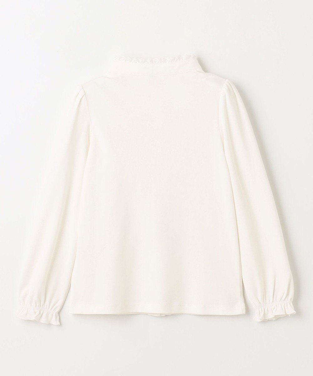 ANY KIDS スタンドカラーブラウス 