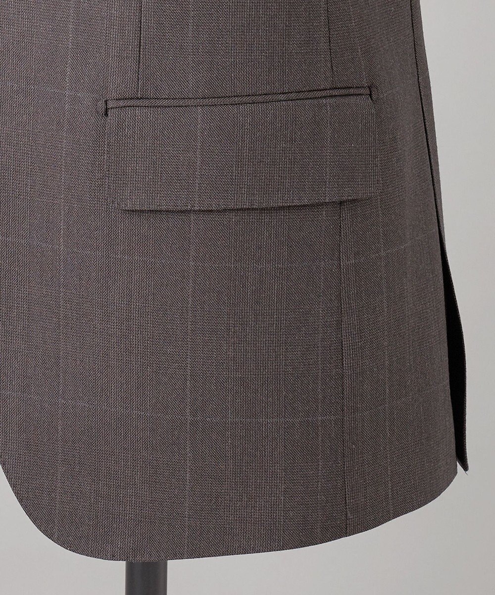 GOTAIRIKU 【ZEGNA/ゼニア】ISLANDFLEECE/アイランドフリース 3ピーススーツ（ブラウン×格子） 