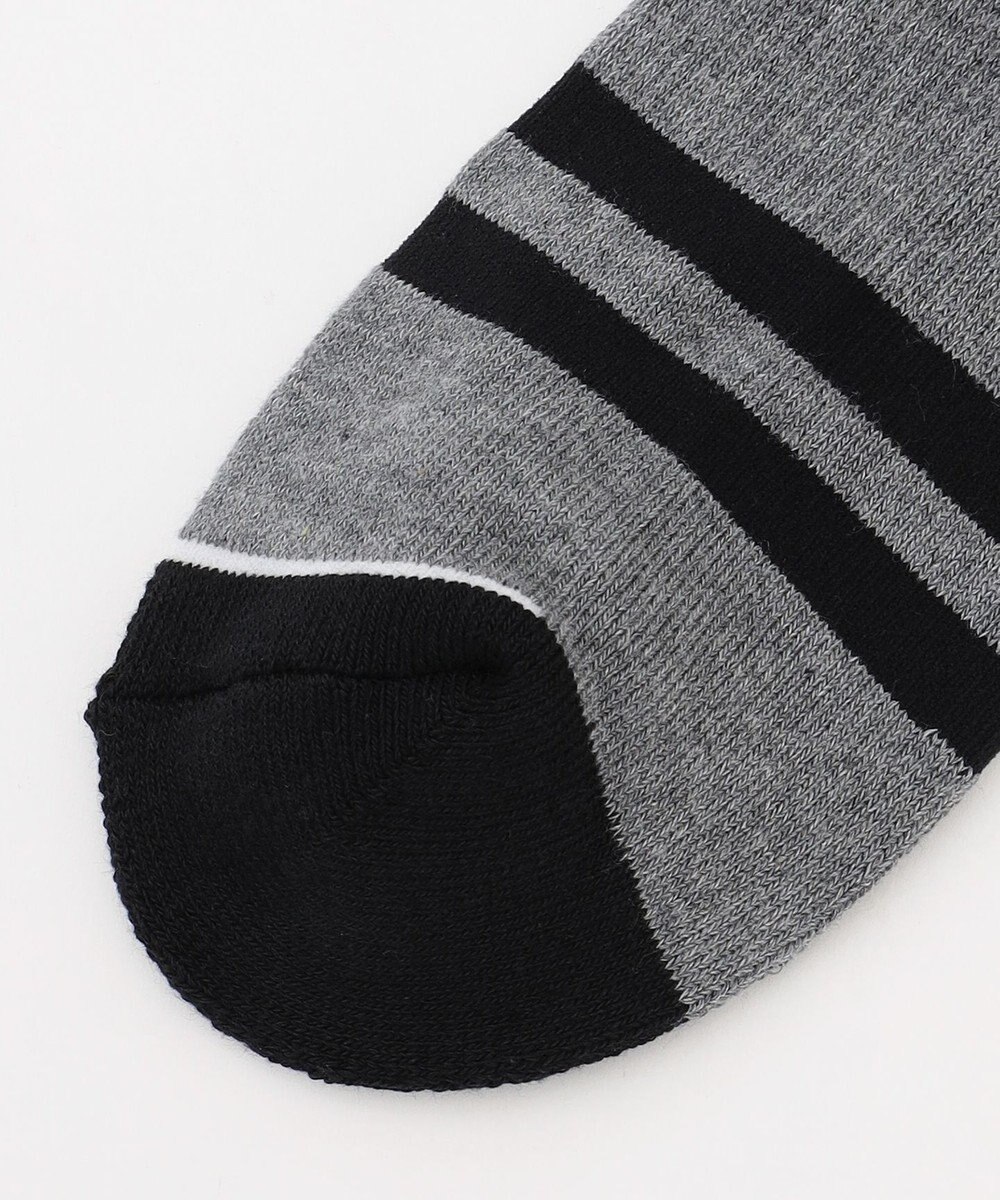 23区GOLF 【MEN】ロゴラインハーフソックス　１５ｃｍ 