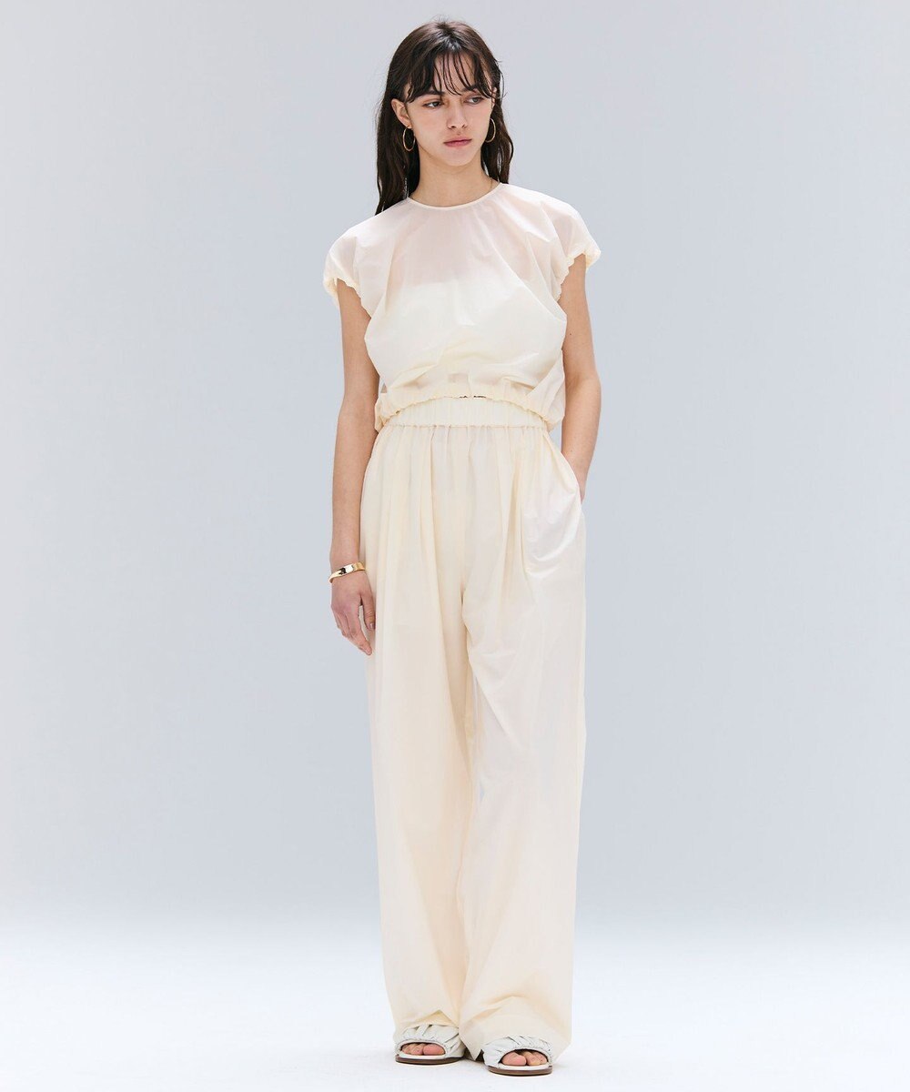 BEIGE， 【洗える/セットアップ対応】SPIGA / バルーンスリーブブラウス 