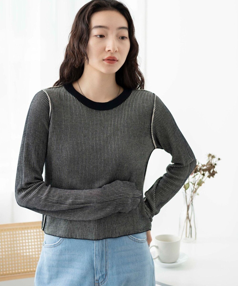 WEGO リバーシブルニットトップス 