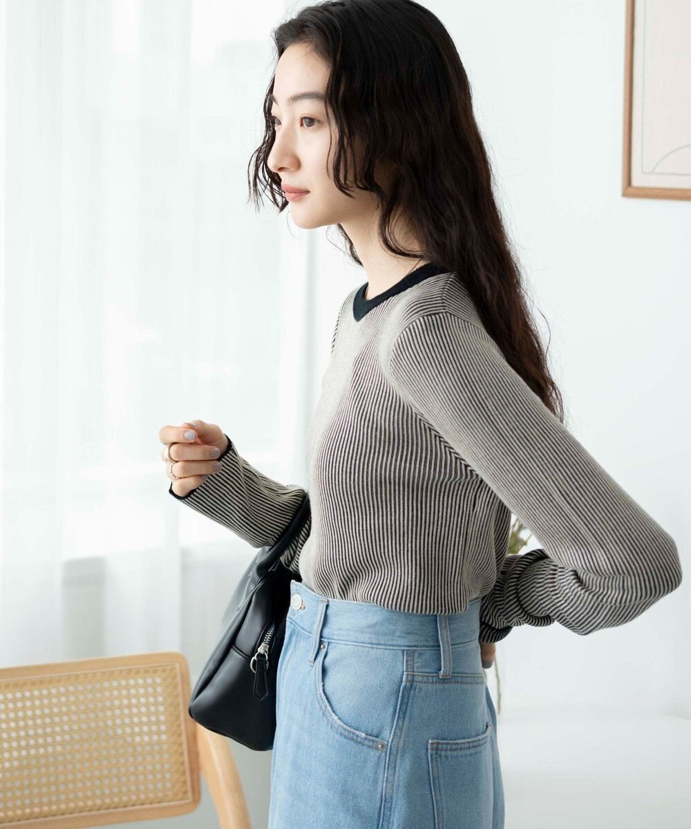 WEGO リバーシブルニットトップス 