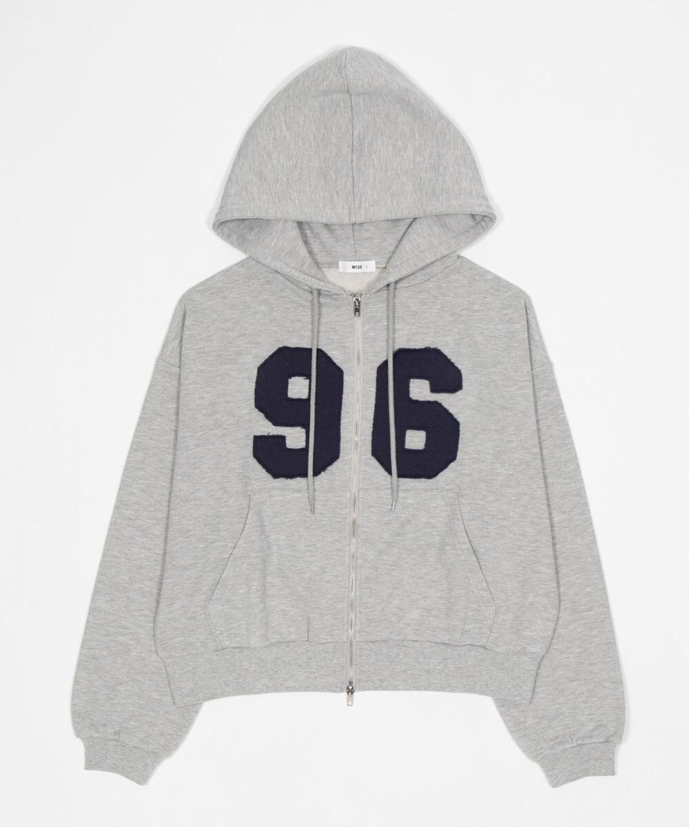 WEGO グラフィックZIPパーカー 