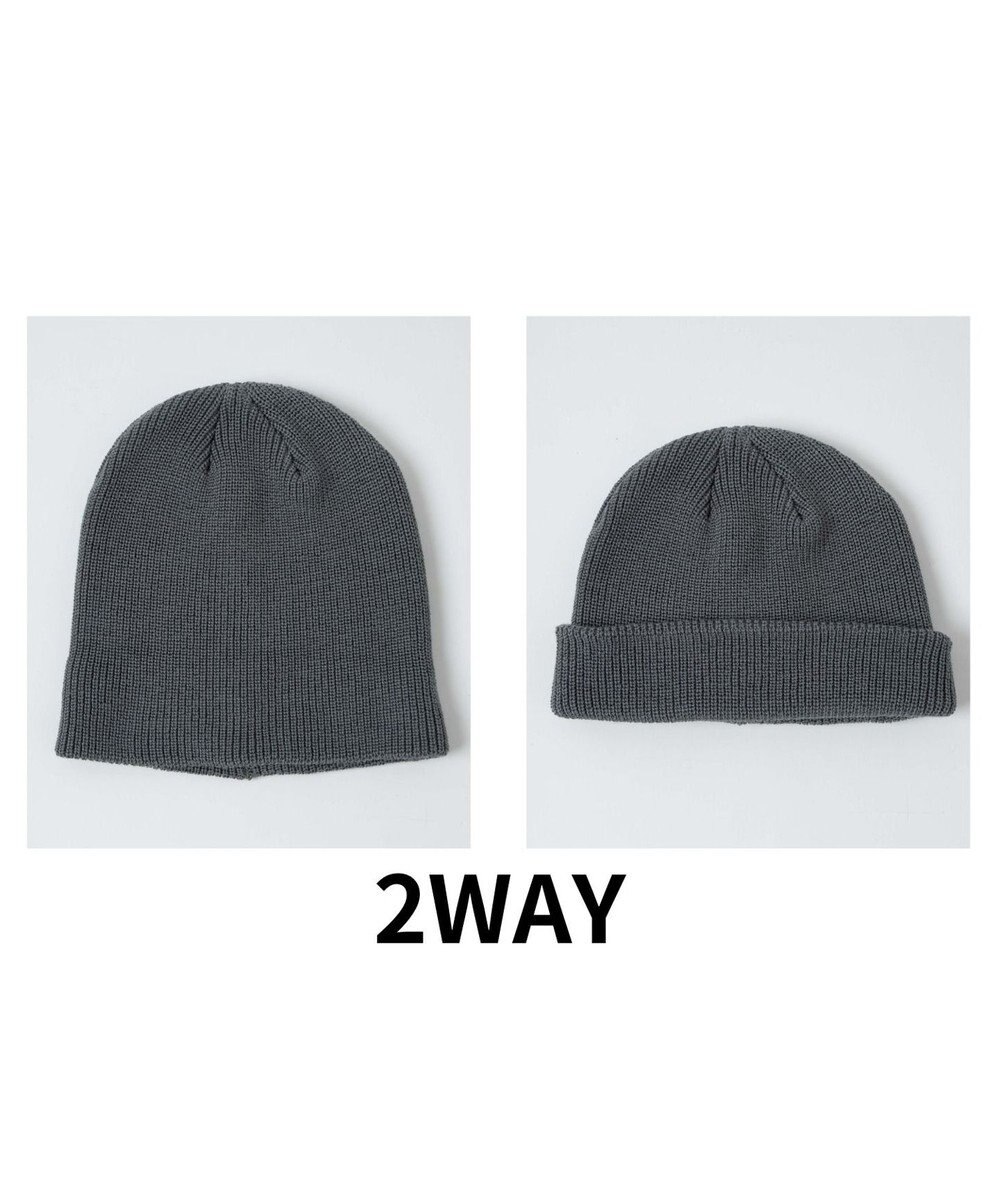 WEGO 【ユニセックス着用ITEM】2wayシングルニットワッチ 