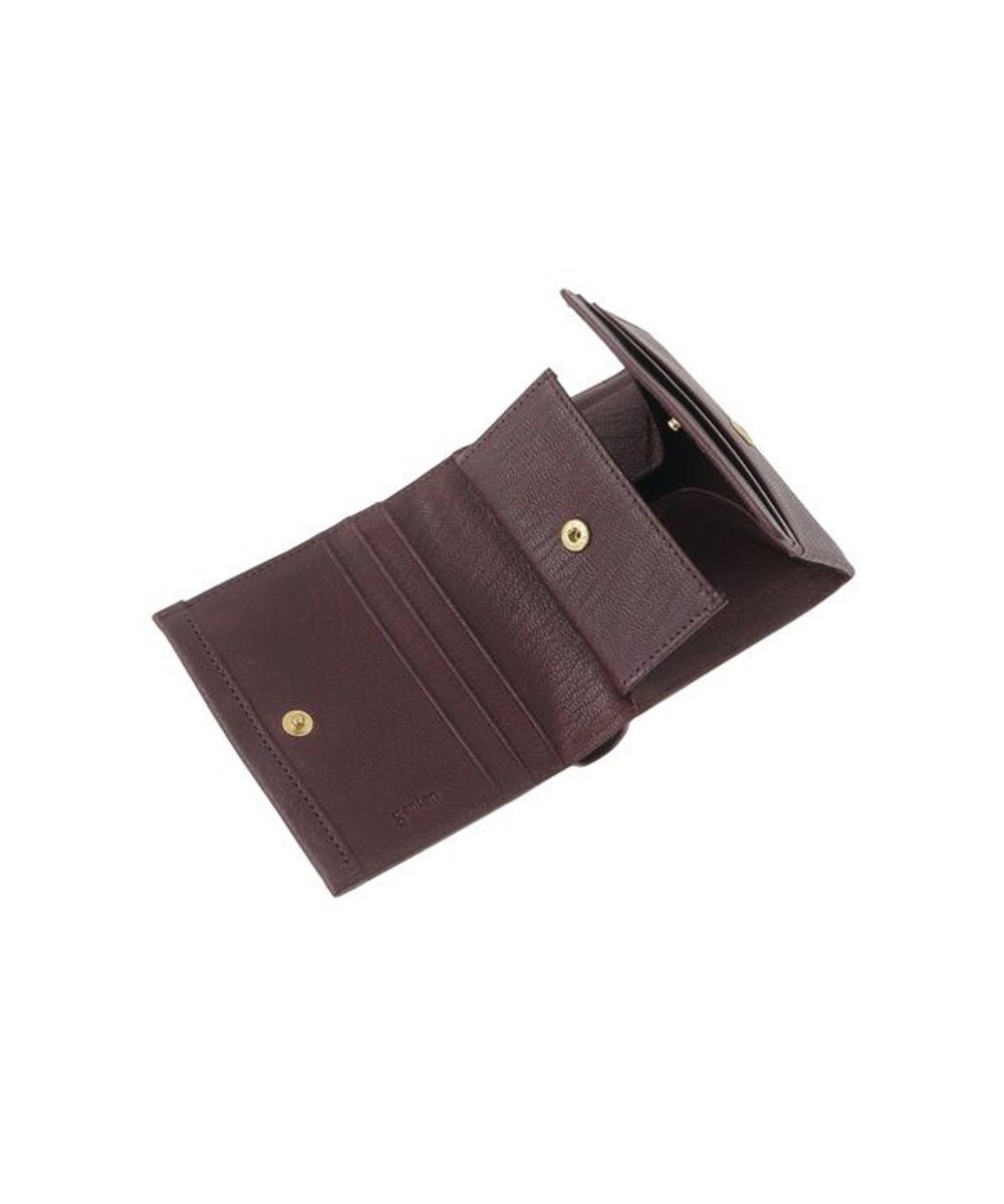 genten ゴートベーシック 二つ折りBOX財布 