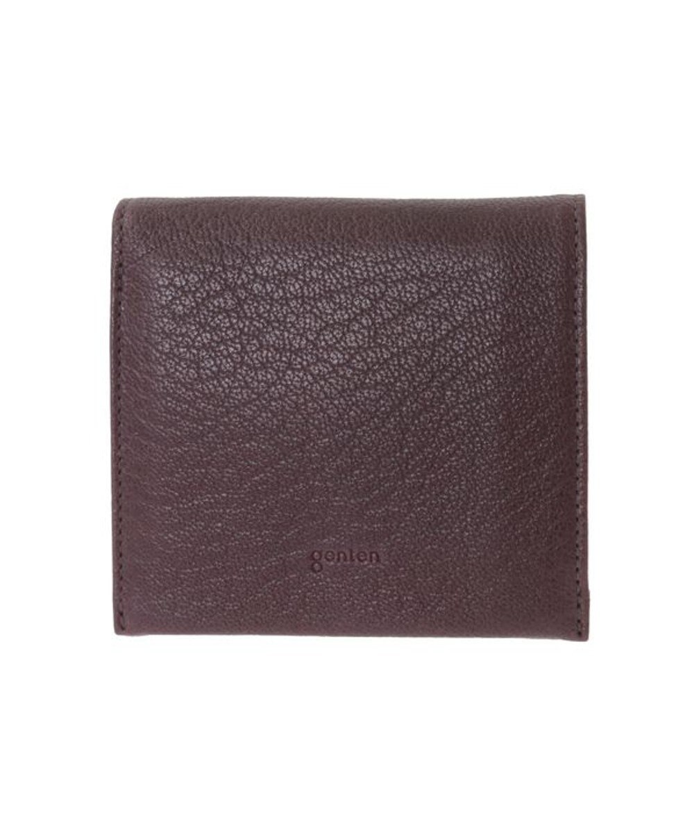 genten ゴートベーシック 二つ折りBOX財布 
