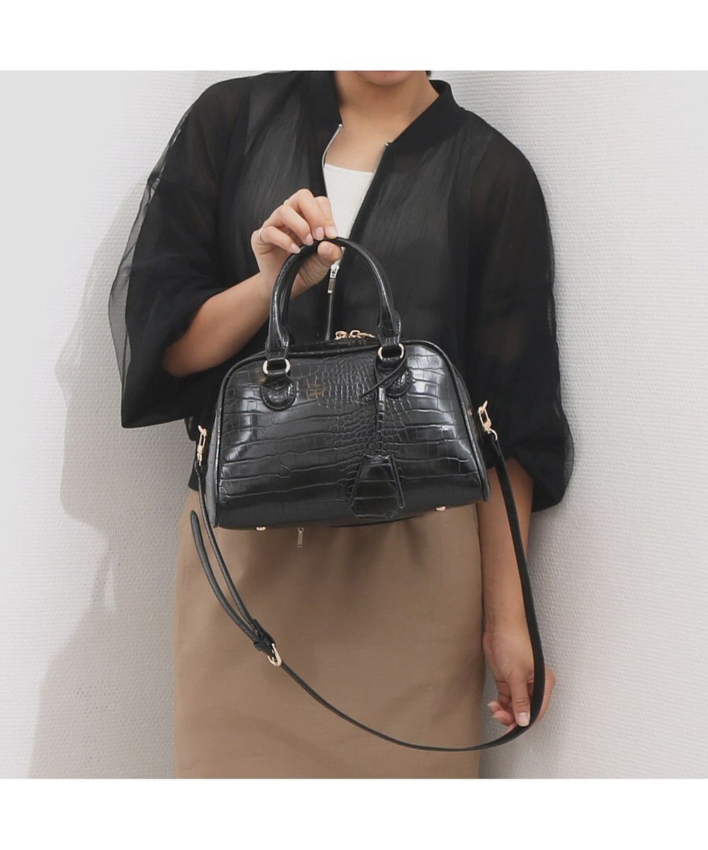 UNBILLION カシュカシュ cachecache / アソート合皮ボストンバッグ 