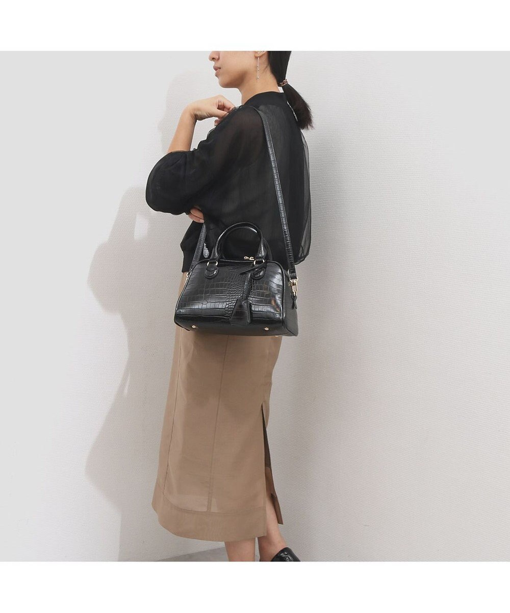 UNBILLION カシュカシュ cachecache / アソート合皮ボストンバッグ 