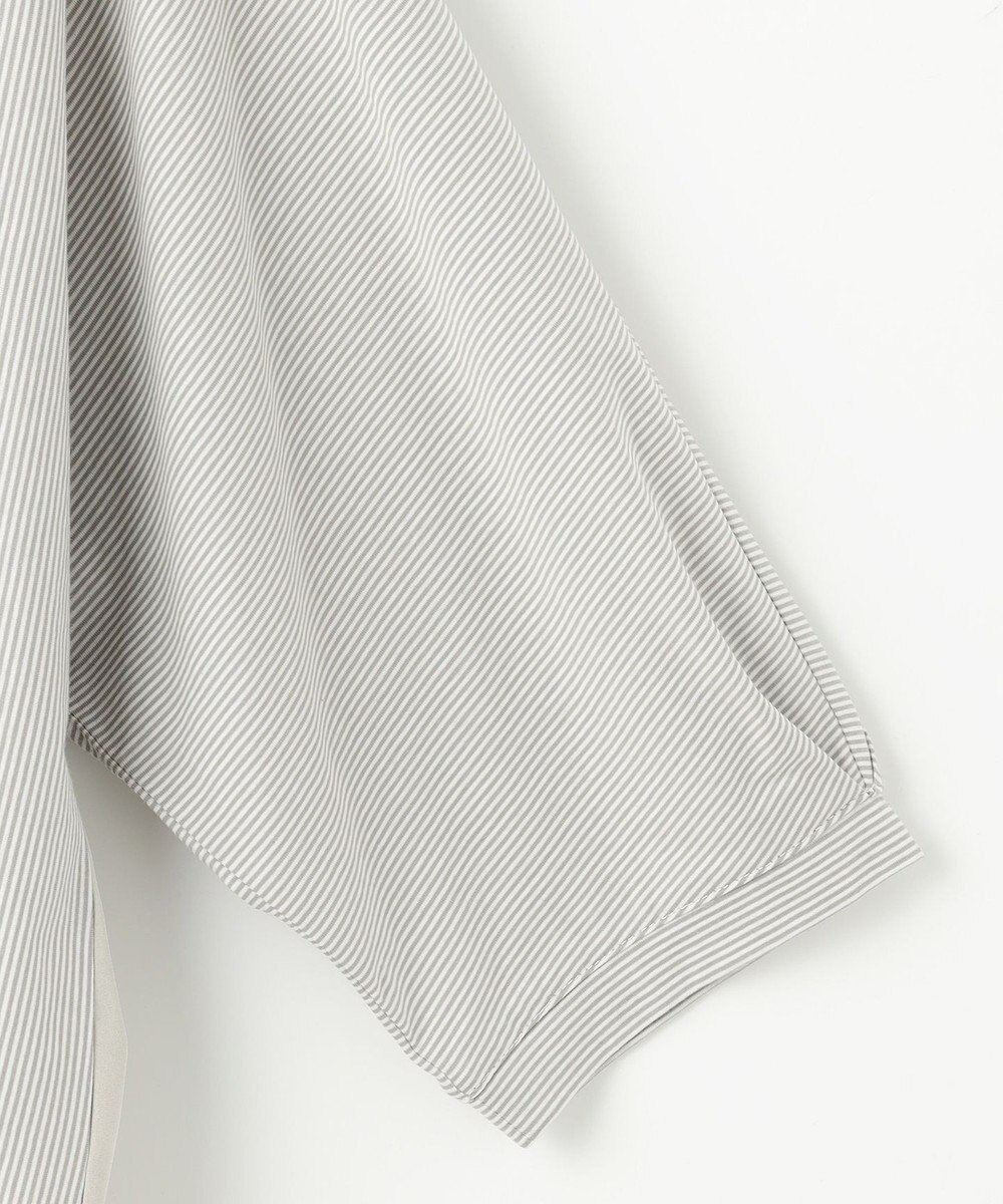 ANY SIS S 【洗える】シルケットストライプドルマン カットソー 