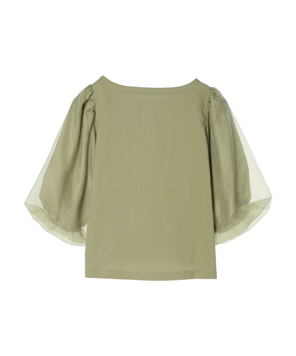 Green Parks オーガンジードッキングプルオーバー 