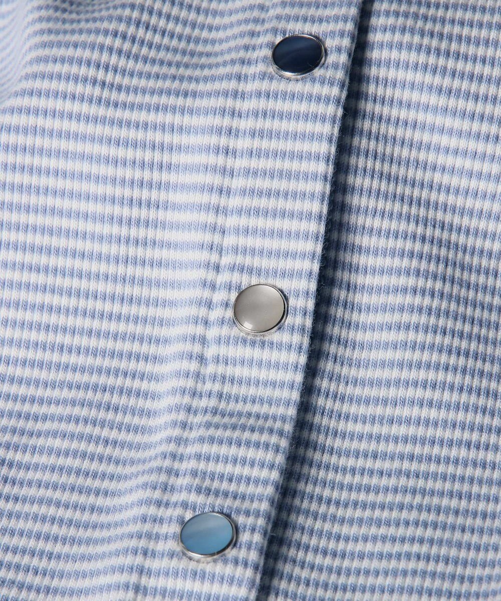 Paul Smith ボーダー ハーフスリーブ カーディガン 