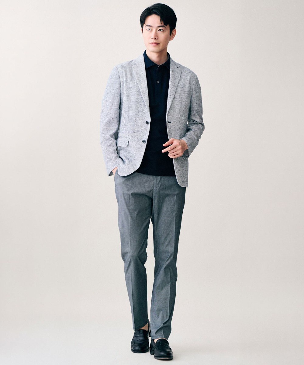 JOSEPH ABBOUD 仕事も休日も【日本素材・オーガニックコットン使用】クールビズ ダディポロ 