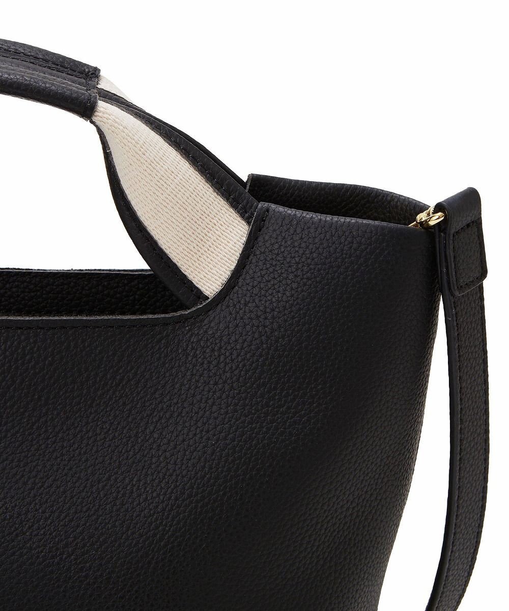 TOPKAPI 【TREASURE TOPKAPI】ソフトシュリンク テープハンドル ショルダー付きミニ トート バッグ 