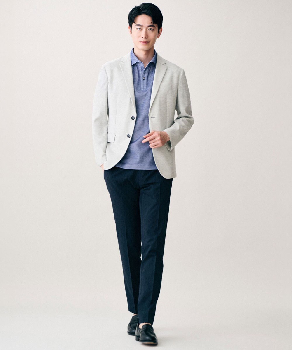 JOSEPH ABBOUD 仕事も休日も【日本素材・オーガニックコットン使用】クールビズ ダディポロ 