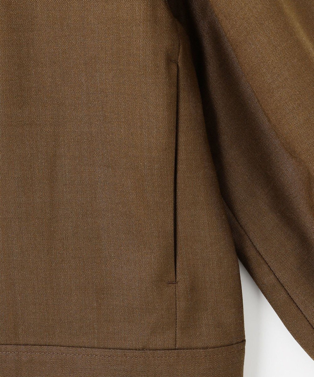 自由区 L 【17号サイズまで展開・SHIHOさん着用】デニムライクツイル ジャケット 