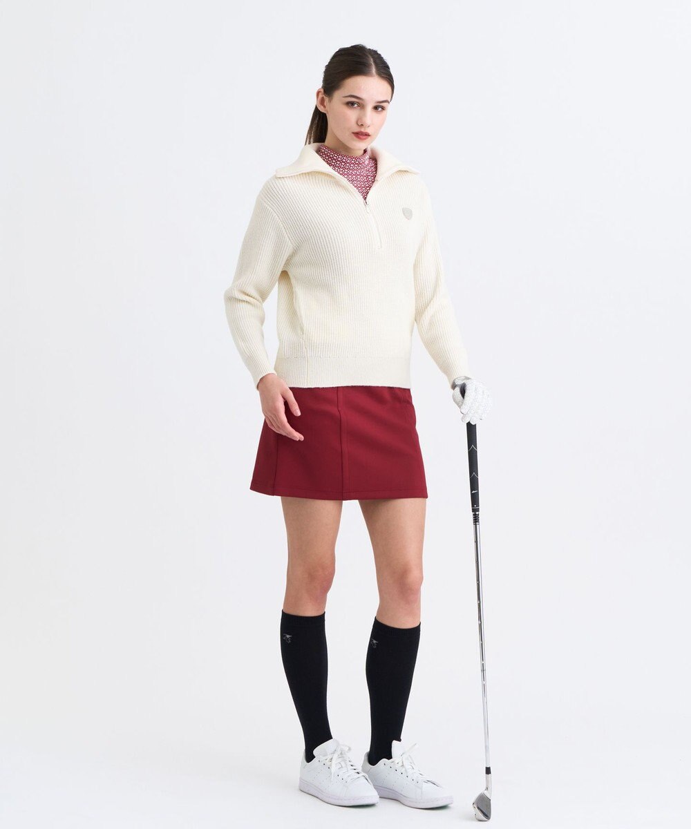23区GOLF 【WOMEN】ウイングカラーニット 