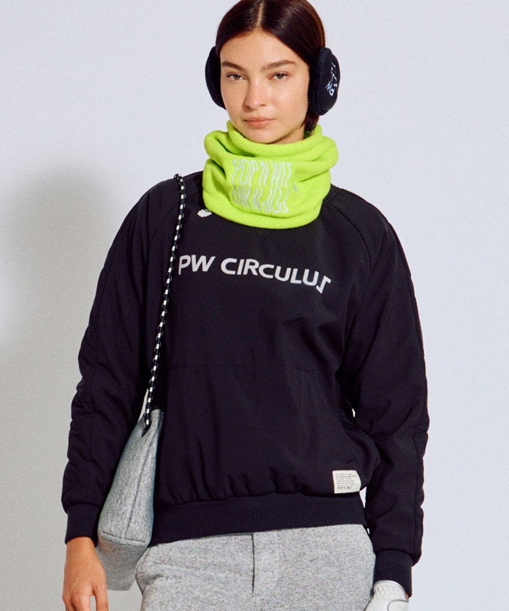 PW CIRCULUS 【3層レイヤー構造ボンディング×中綿キルティング】【WOMEN】中綿プルオーバー  ゴルフウェア レディース 