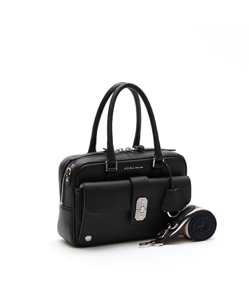 A.D.M.J. 【牛革】モーツァルト /スパニッシュレザーアールデコボストン23cm 