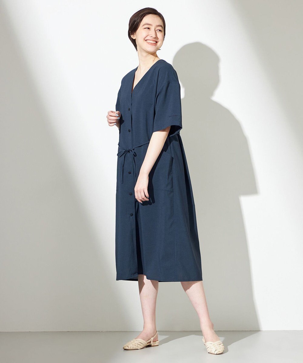 HELLY HANSEN 【速乾・UVカット】ショートスリーブマリンリゾートワンピース 