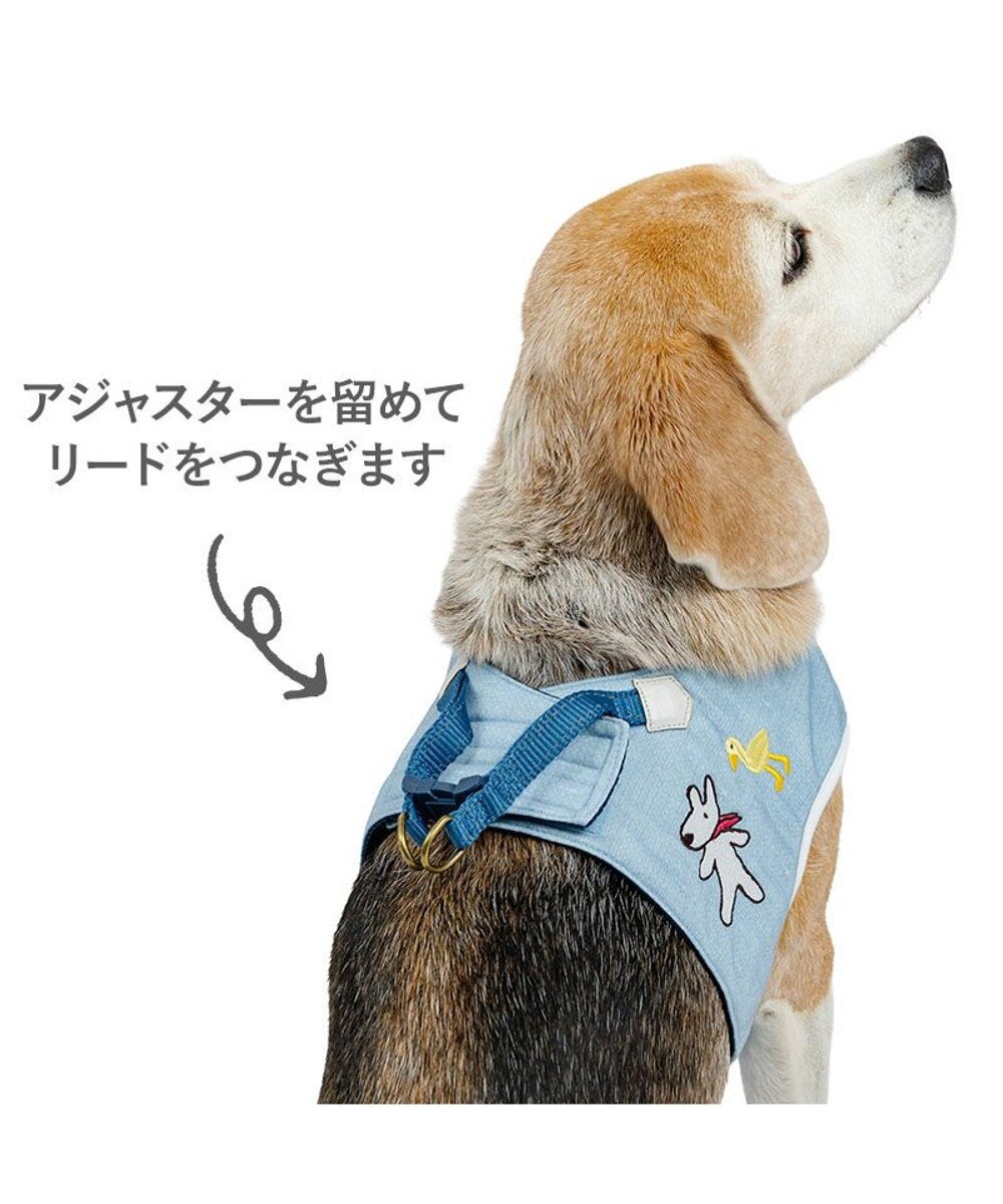 PET PARADISE リサとガスパール 刺繍 ベストハーネス ＳＭ 