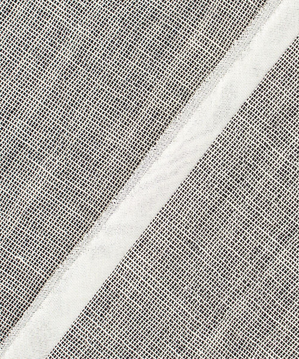 23区 【GOLD LABEL】ウールリネン ノーカラー ジャケット 