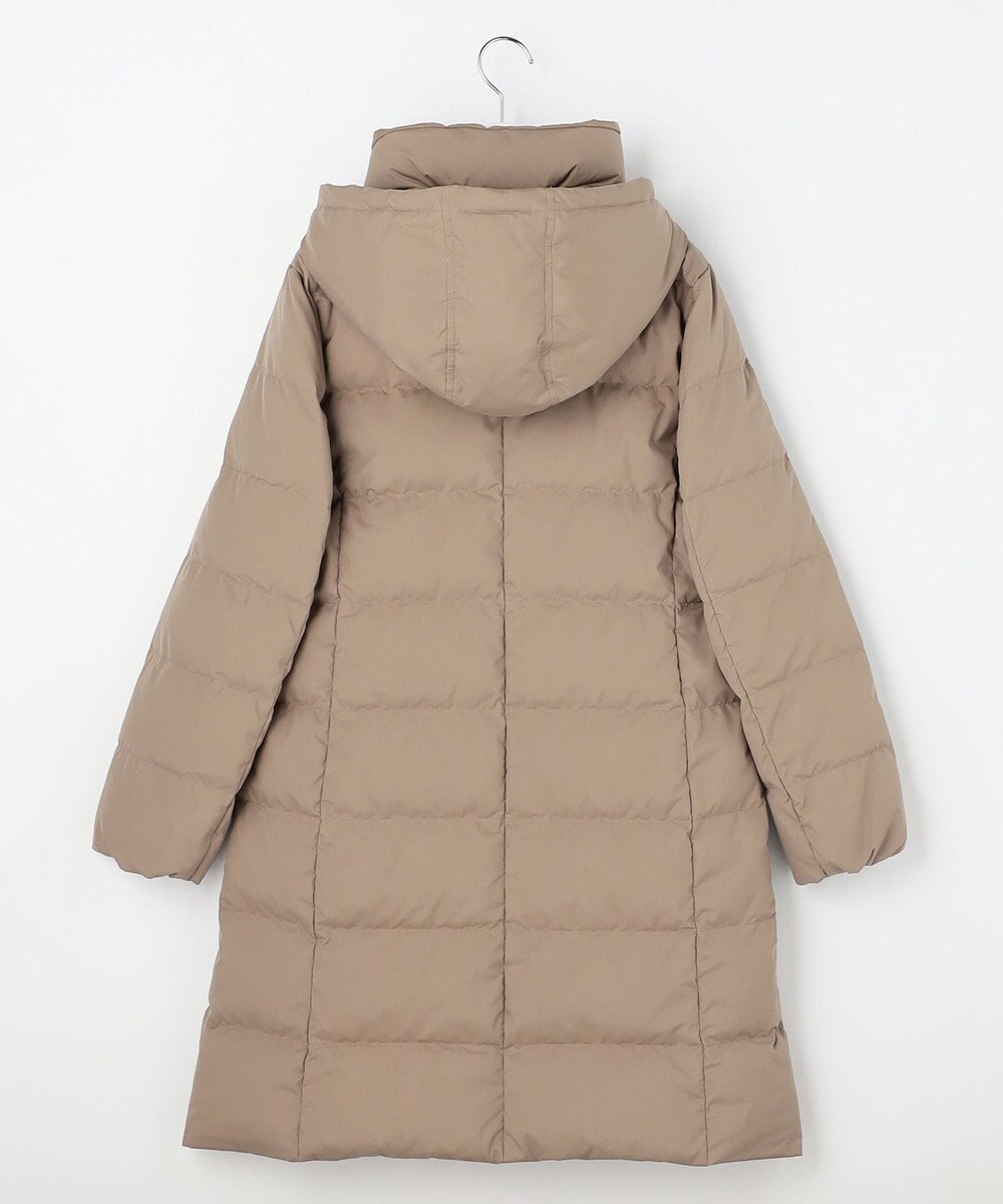 J.PRESS LADIES 【洗える・2way】タフタダウン ロング丈 コート 