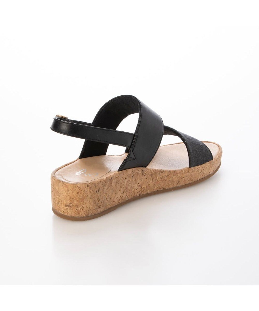 ing <ing>ダブルベルトウエッジサンダル 