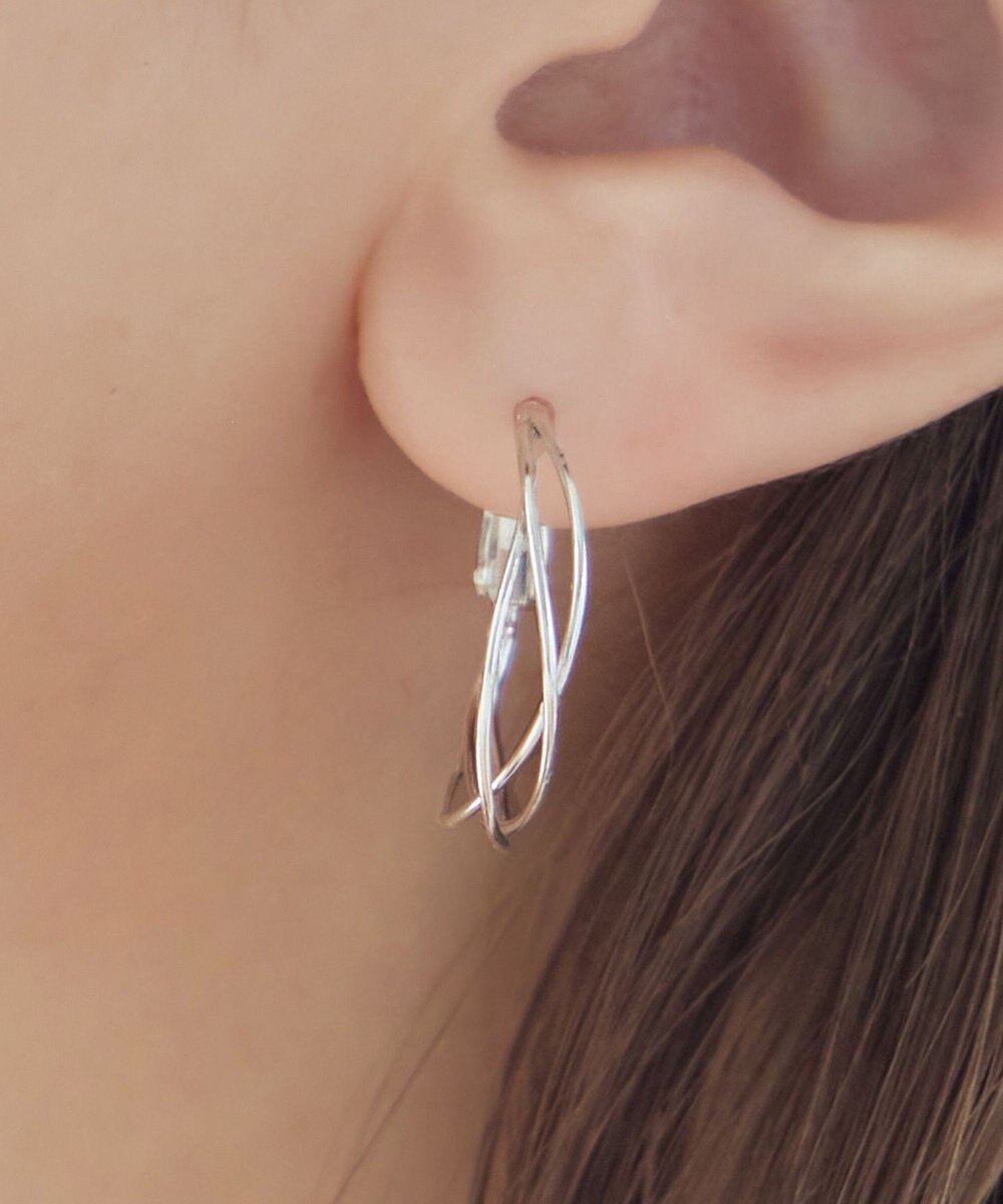 Tiaclasse 【金属アレルギー対応】　ワイヤーフープピアス 