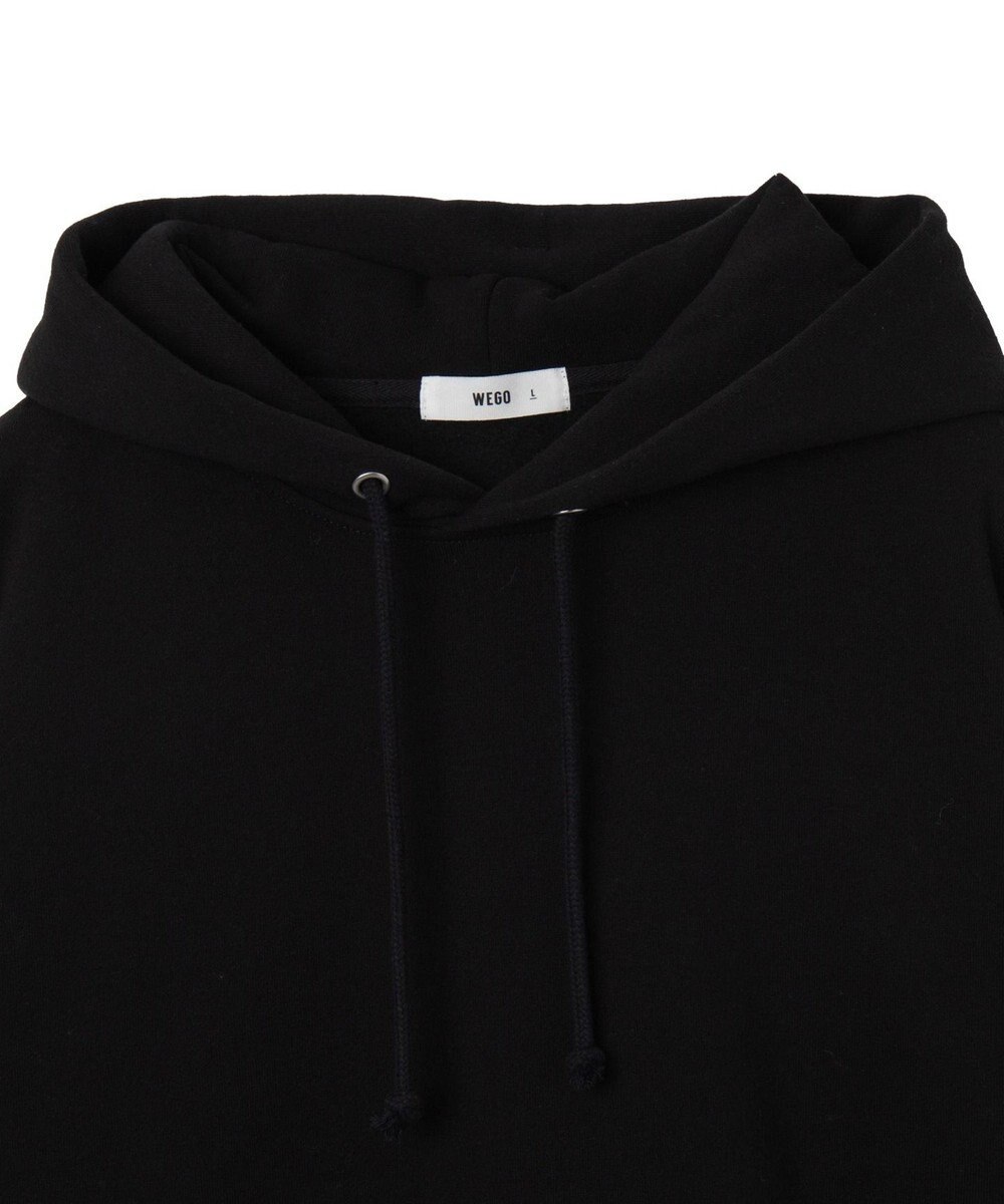 WEGO 【ユニセックス着用ITEM/裏起毛】リラックスフィットスウェットプルパーカー 