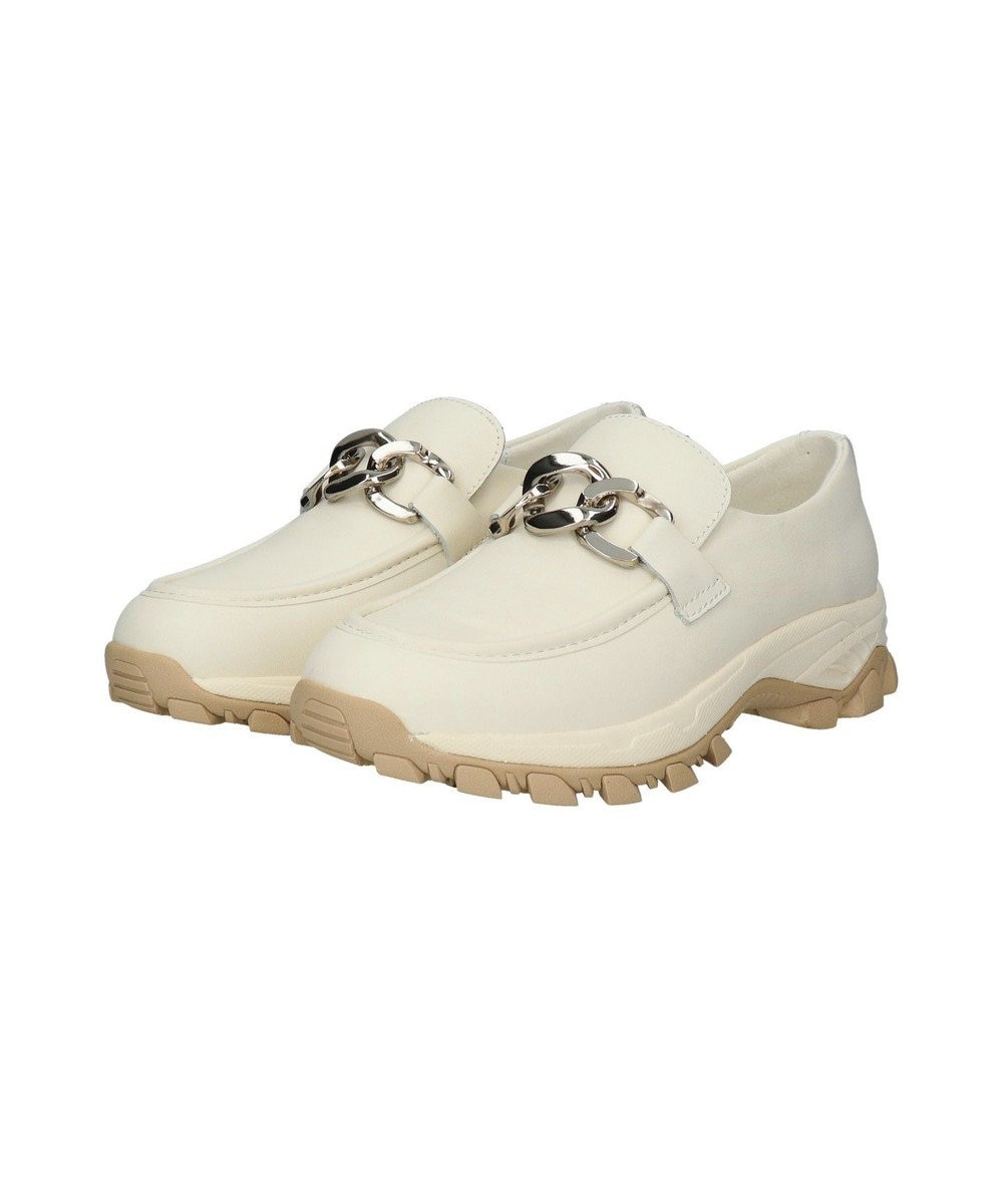 Bridget Birkin 【VINCULUM】防滑メタルチェーンローファー 