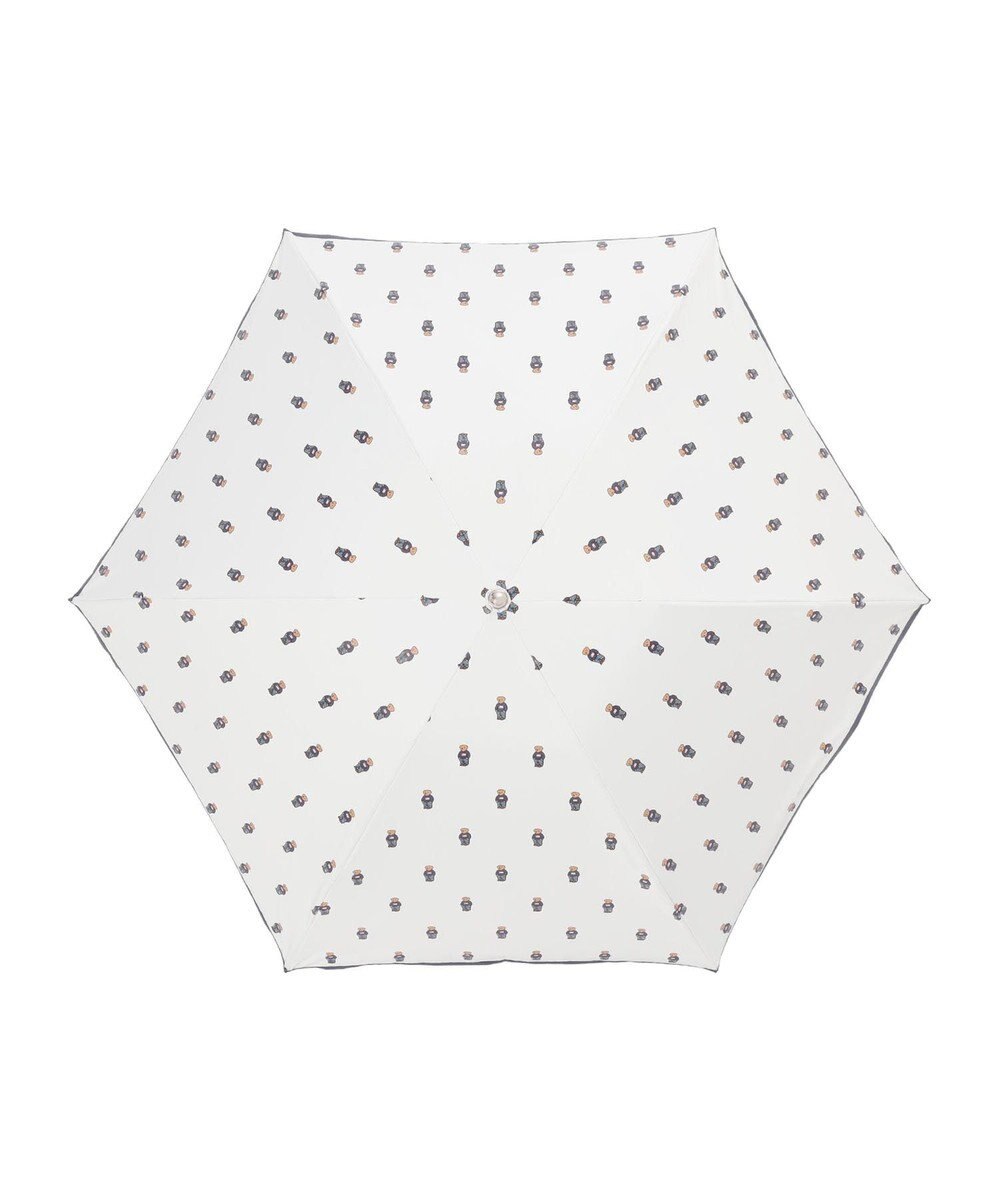 MOONBAT POLO RALPH LAUREN 晴雨兼用日傘 折りたたみ傘 ポロベアプリント／遮光 遮熱 UV 