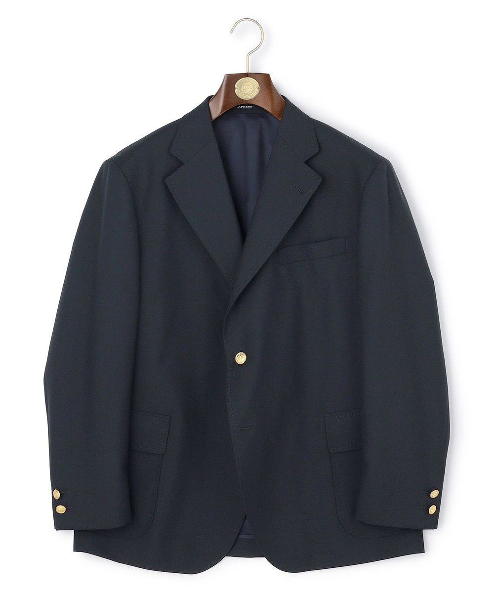 J.PRESS MEN 【KING SIZE】【定番 / 不朽の名作】ペピンメリノトロピカル ブレザー / 金釦 / 3B / 背抜き / Authentic-Fit 