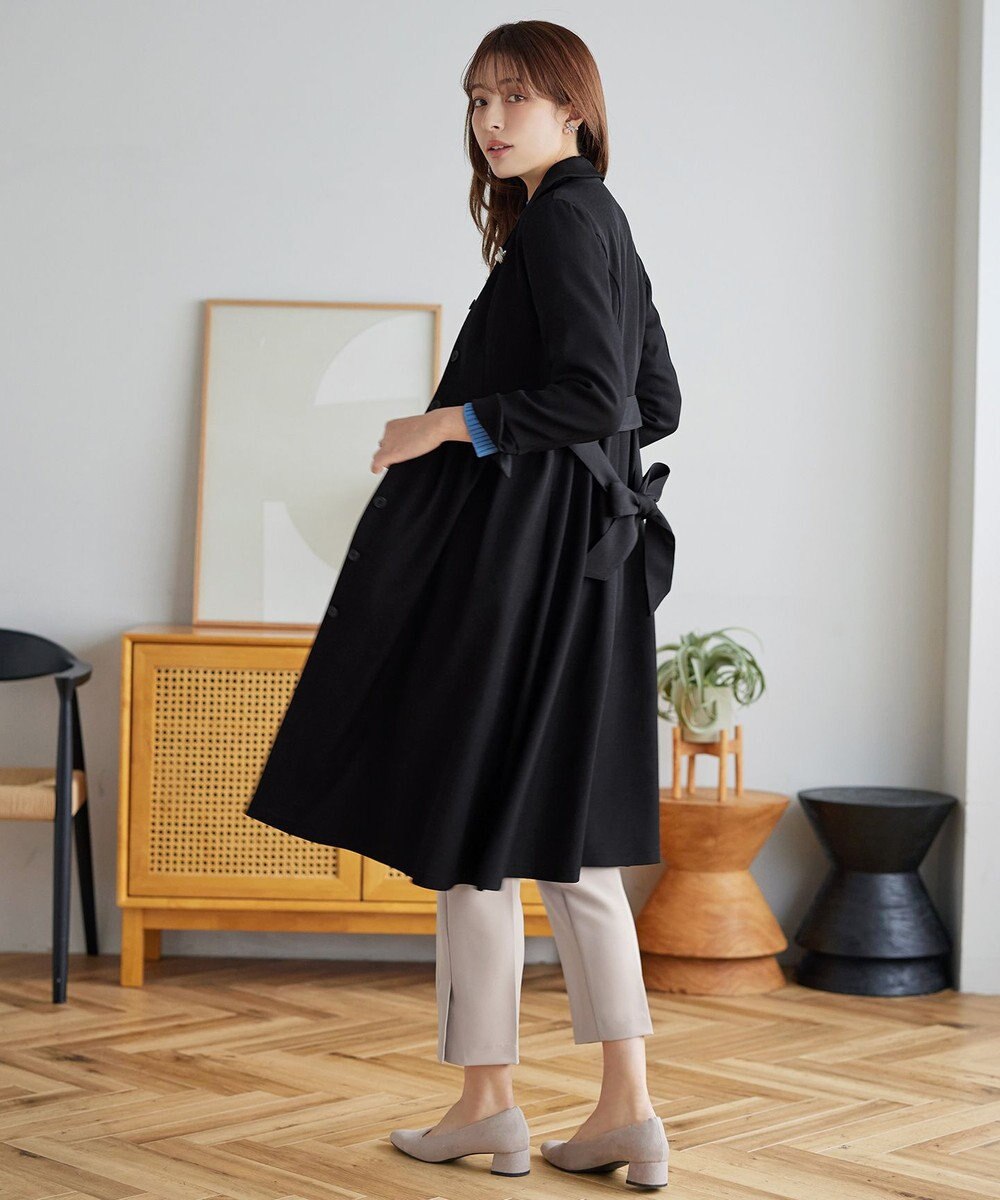 Tiaclasse L 【安めぐみさん着用・新色追加】ステンカラードレスコート 