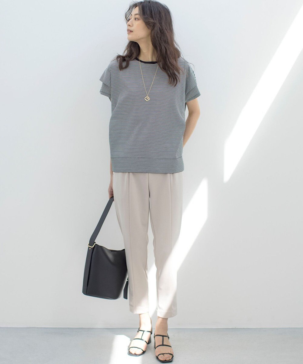 組曲 S IZAコットンドルマンスリーブ Tシャツ 