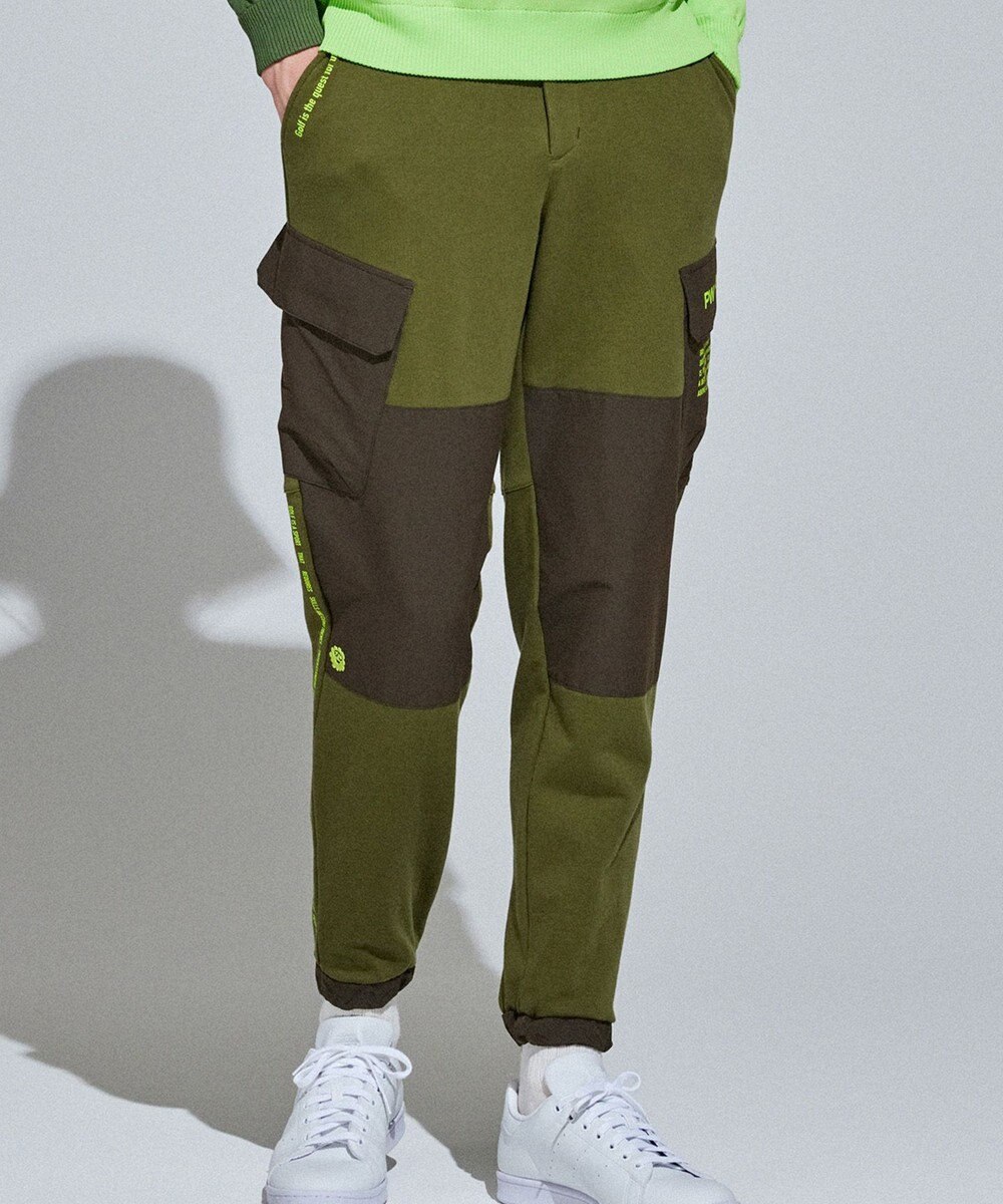 PW CIRCULUS 【MEN】裏毛カーゴジョガーパンツ 