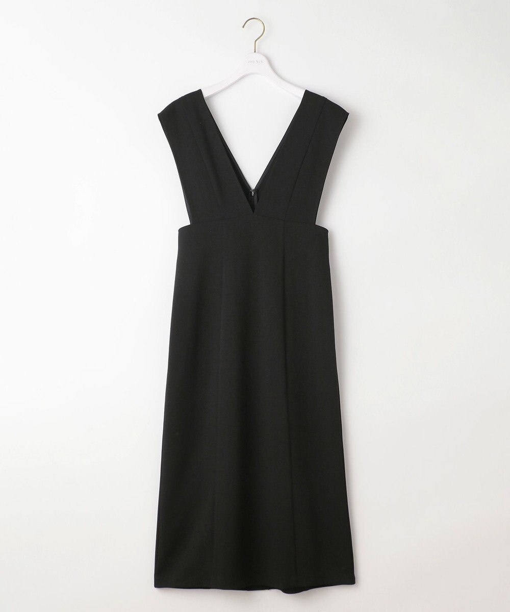 ANY SIS 【洗える】タイト ジャンパースカート 