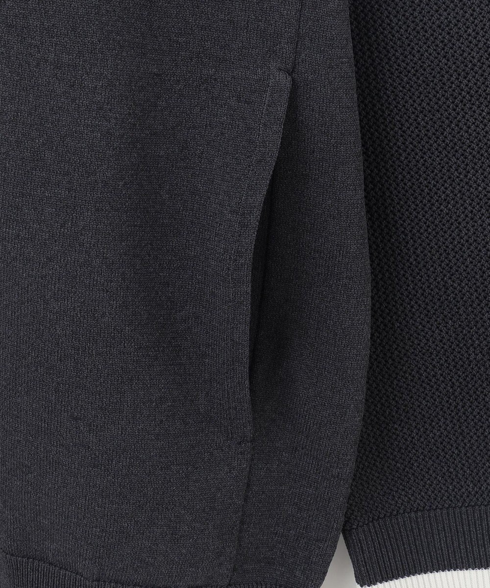 23区GOLF 【MEN】【ウォッシャブル】フルジップニットブルゾン 