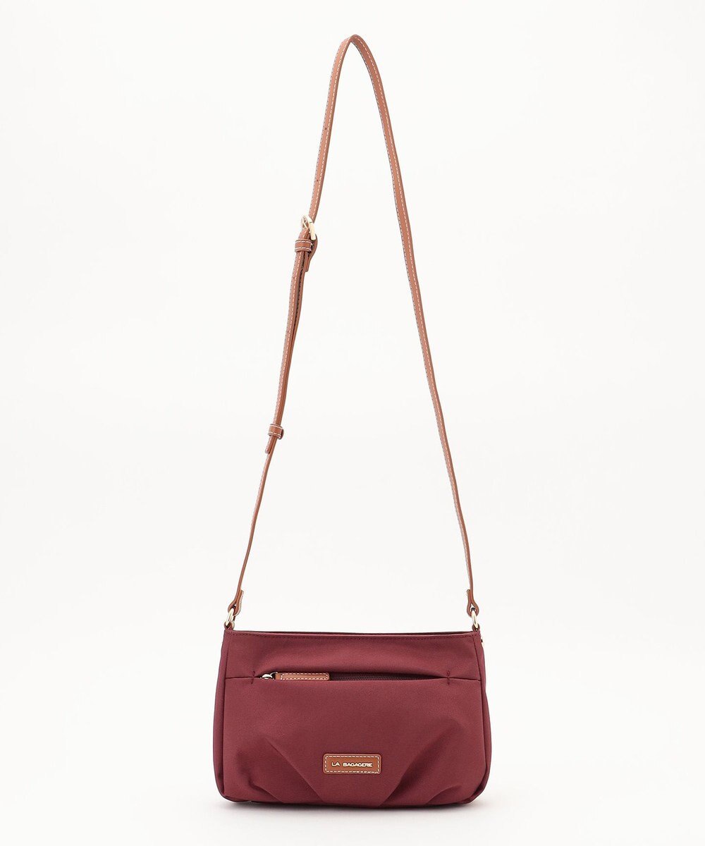LA BAGAGERIE ポリエステルキャンバス　タックポシェット 