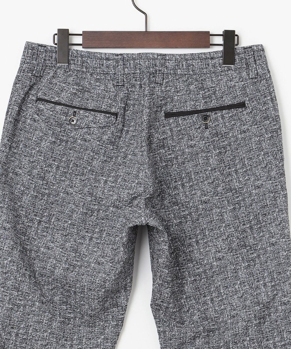JOSEPH ABBOUD 【イージーケア】ウエストも伸びる！ライトウェーブ ハーフパンツ 