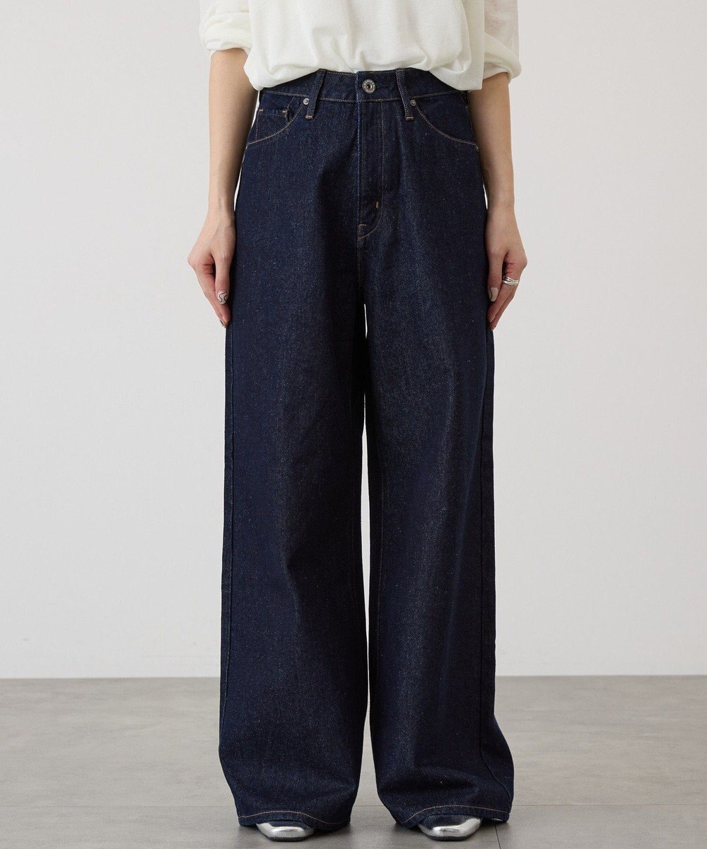 AMERICAN HOLIC ワイドデニムパンツ 