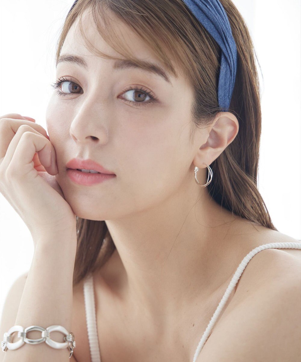 Tiaclasse 【金属アレルギー対応】　ワイヤーフープピアス 