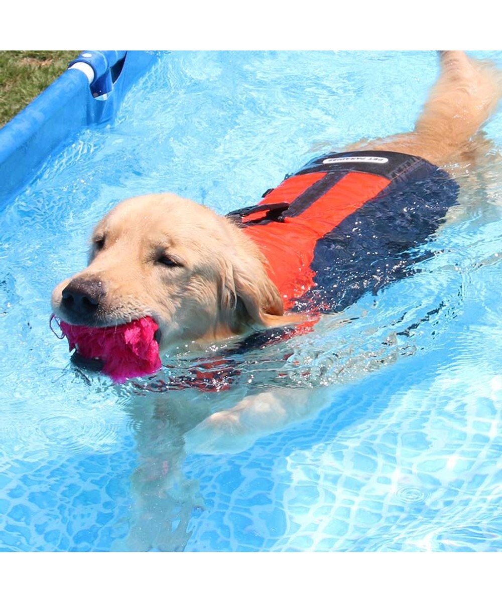 PET PARADISE ペットパラダイス ライフベスト 【Ｌ】 《オレンジ》 