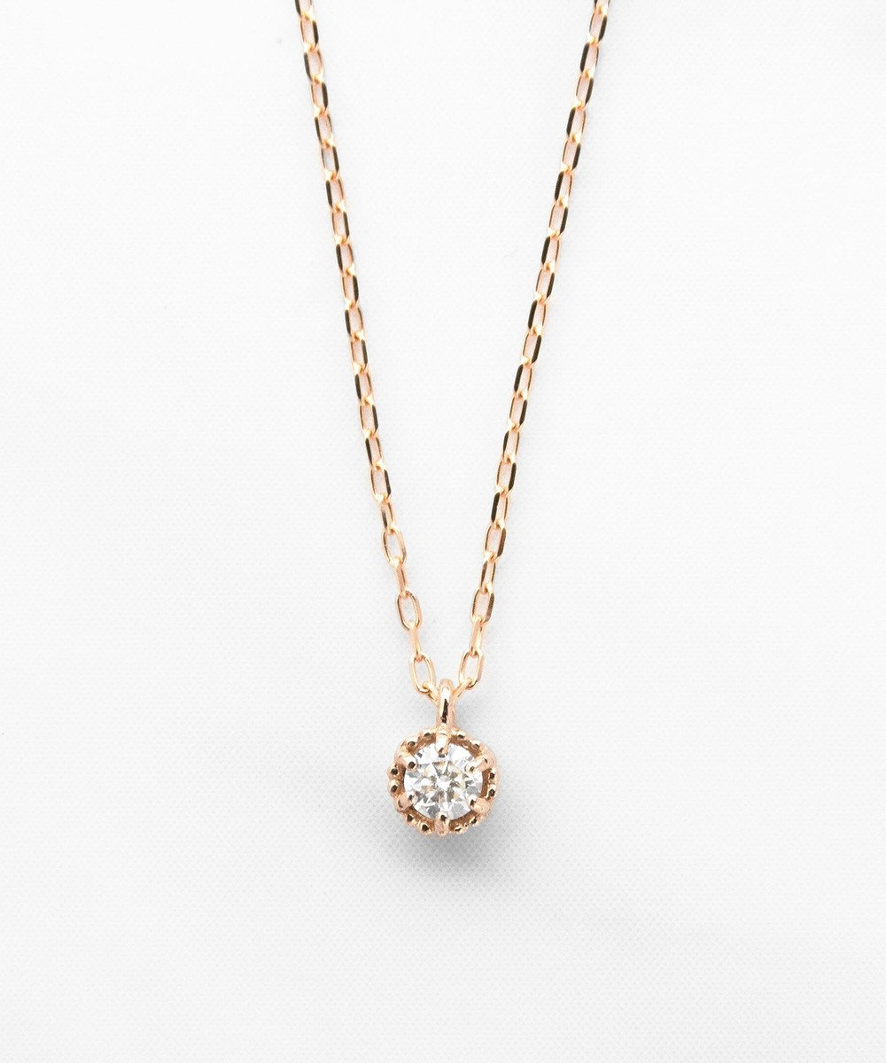 TOCCA 【WEB限定】FLORA K10 DIAMOND NECKLACE K10 ダイヤモンド ネックレス 