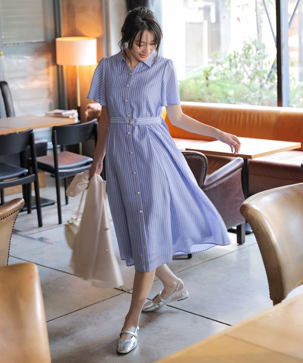 ANY SIS スムージーポリエステル ワンピース 