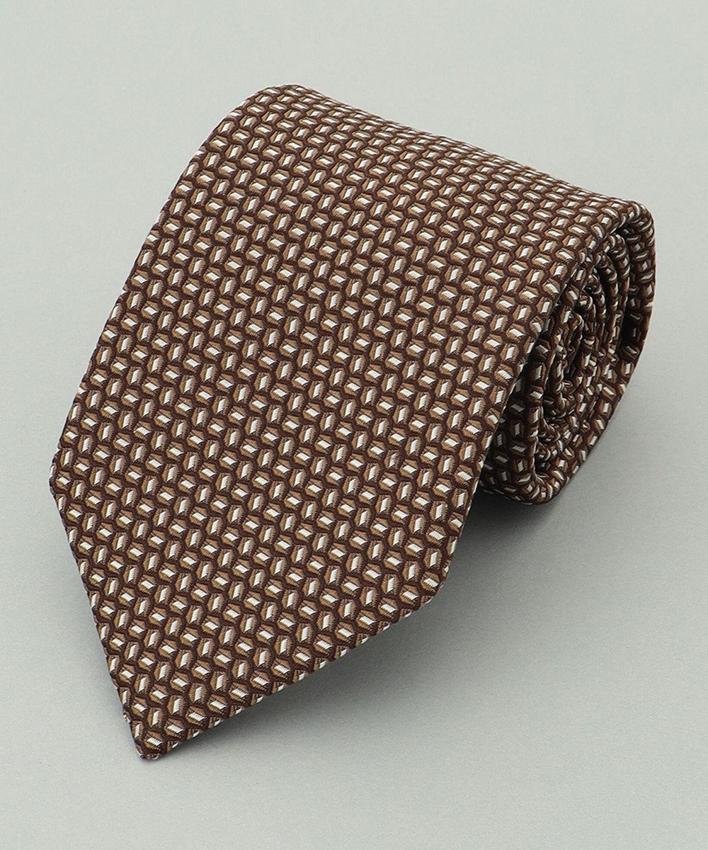 GOTAIRIKU 【日本製】西陣ネクタイ_ベージュ・ブラウン系 