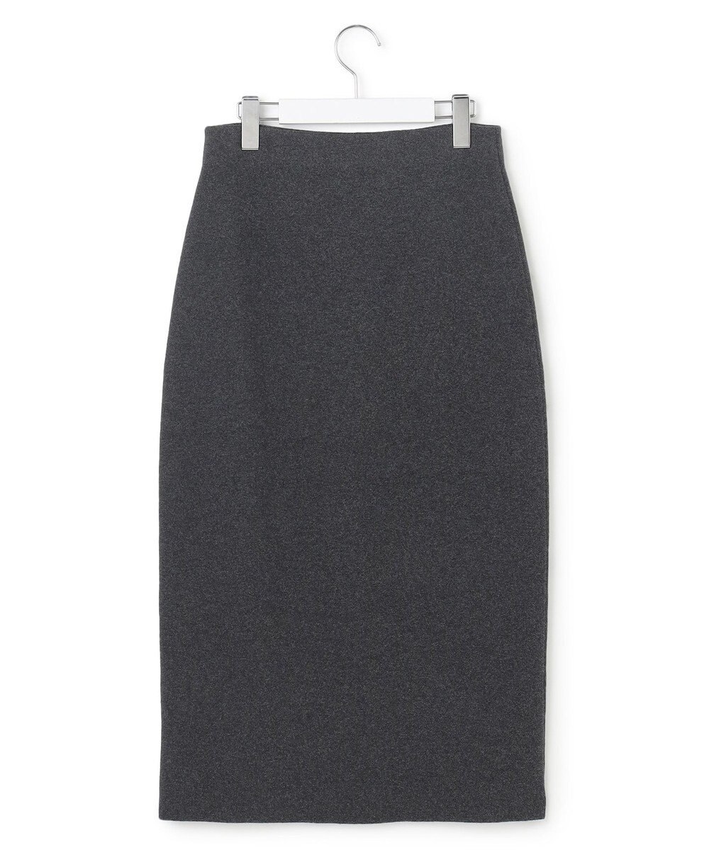 23区 【洗える】カシミヤブレンド Iライン ニットスカート 