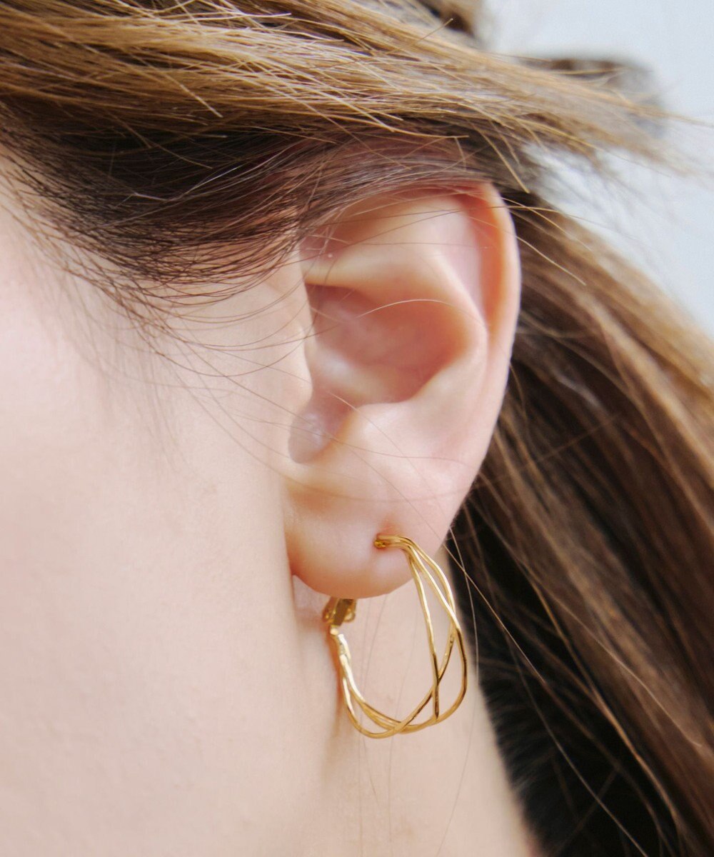 Tiaclasse 【金属アレルギー対応】　ワイヤーフープピアス 