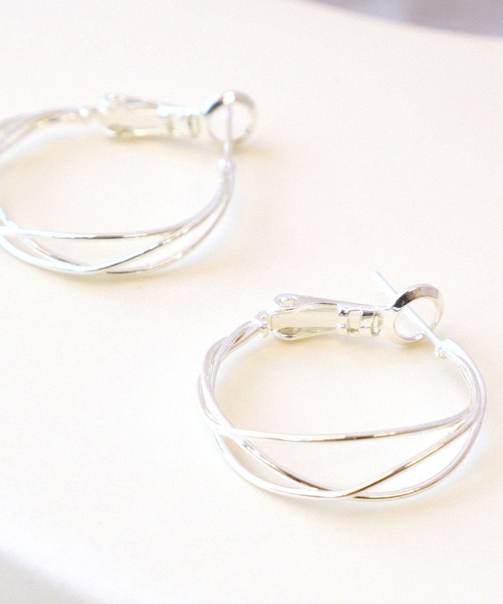 Tiaclasse 【金属アレルギー対応】　ワイヤーフープピアス 